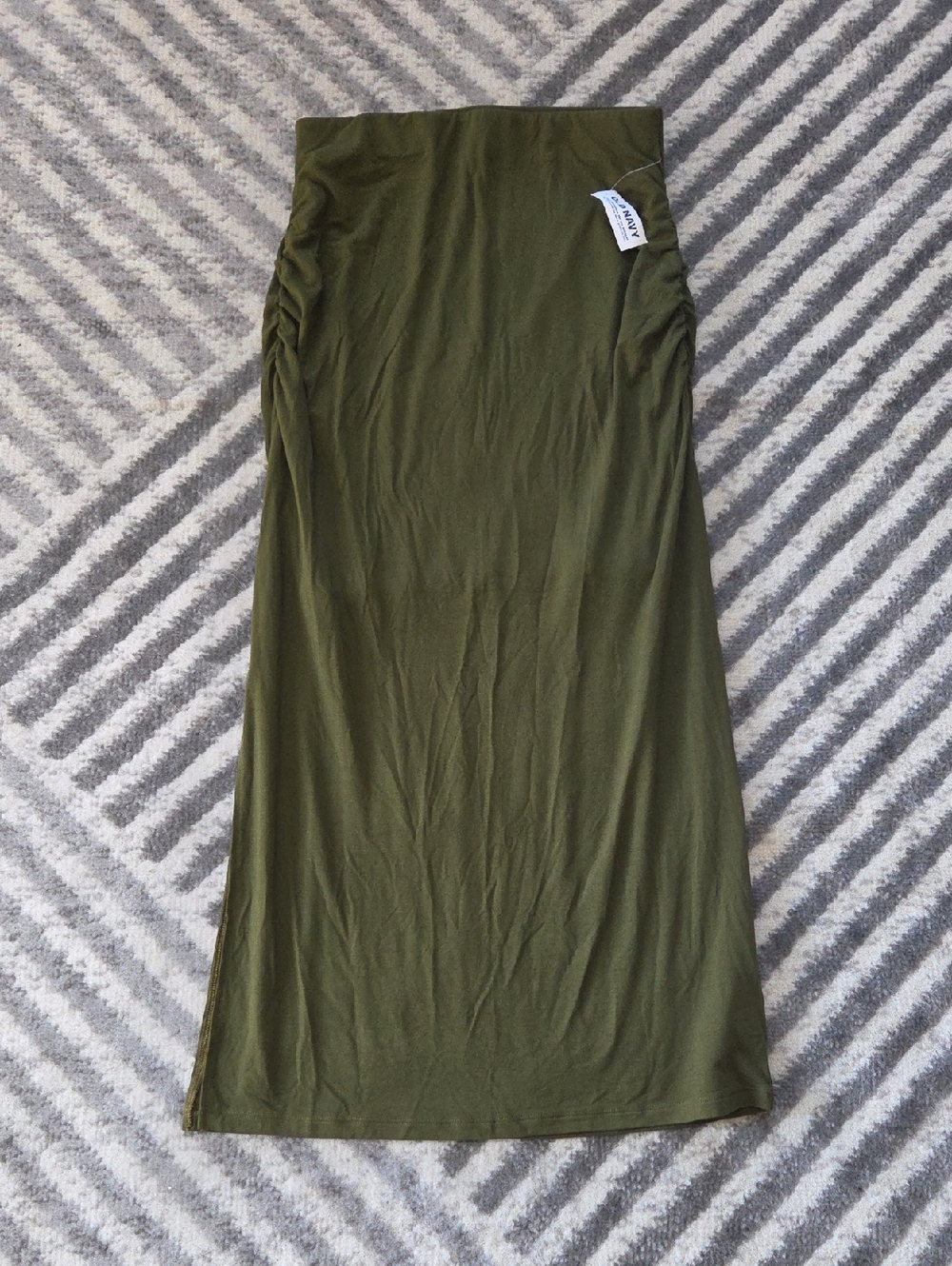 Old Navy Olive Green Maxi Skirt